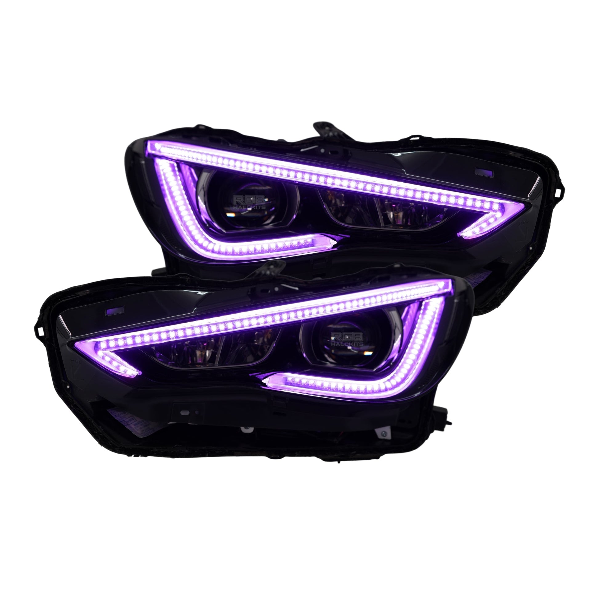 Infiniti Q60 DRL Boards (Multicolor Flow) 2016-2022 - S6 | A21 | P2   - BX12-S6 | B13 | A22 | P2   - BX12-  DRIVEN - 10