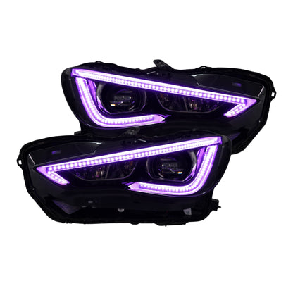 Infiniti Q60 DRL Boards (Multicolor Flow) 2016-2022 - S6 | A21 | P2   - BX12-S6 | B13 | A22 | P2   - BX12-  DRIVEN - 10