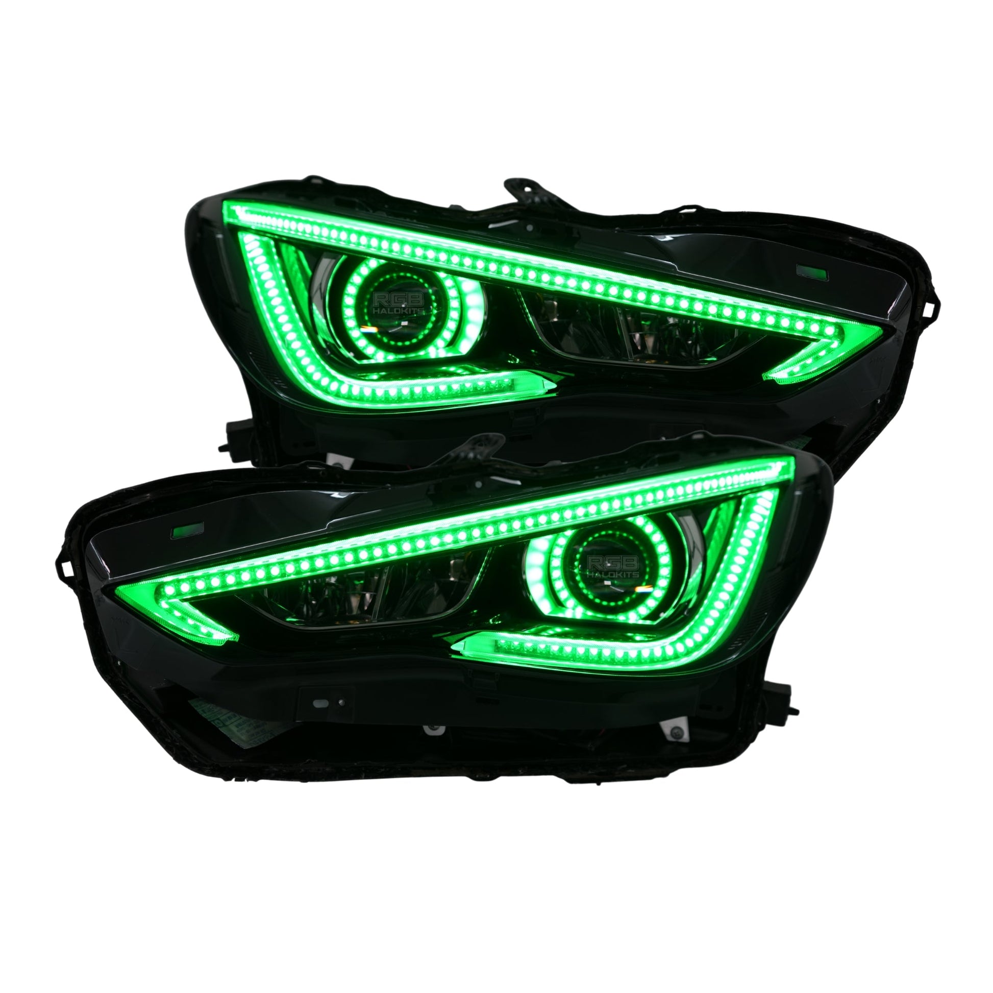 Infiniti Q60 DRL Boards (Multicolor Flow) 2016-2022 - S6 | A21 | P2   - BX12-S6 | B13 | A22 | P2   - BX12-  DRIVEN - 5