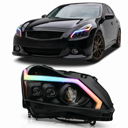(2010-2013) Infiniti G37 Multicolor Flow DRL Boards (for Spyder Headlights only) - E3 | A20 | P2   - BX1-E3 | G16 | A11 | A20 | P2   - BX1-E4 | A20| P2   - BX1-E4 | G16 | A11 | A20| P2   - BX1-  DRIVEN - 1