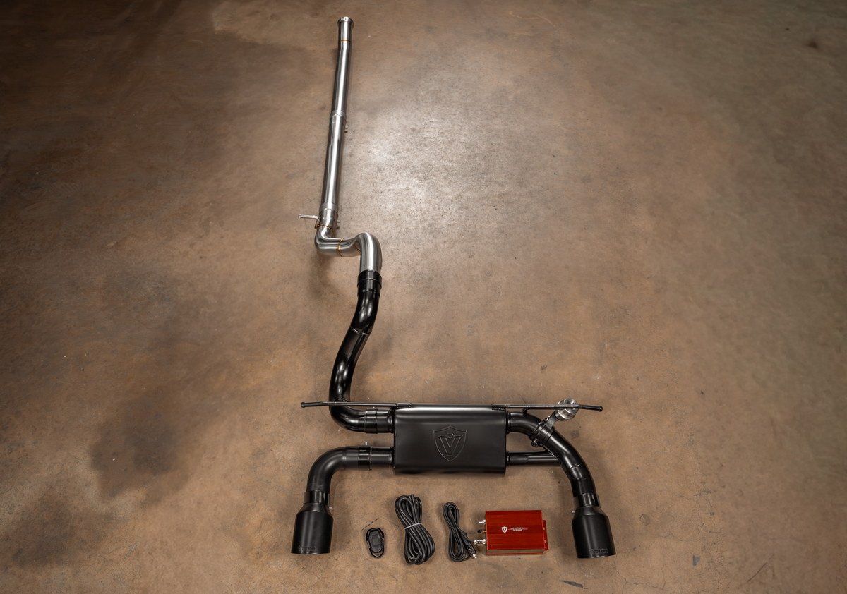 Jeep JLU/JL Wrangler Blackbear™ Valved Exhaust System