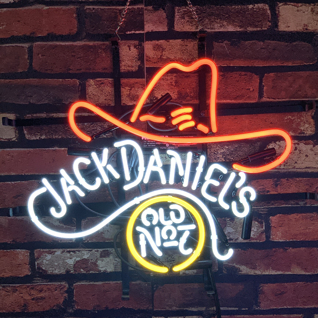Jack Daniel's Old No.7 Whiskey Logo Neon Light Sign - ME118-  DRIVEN - 2