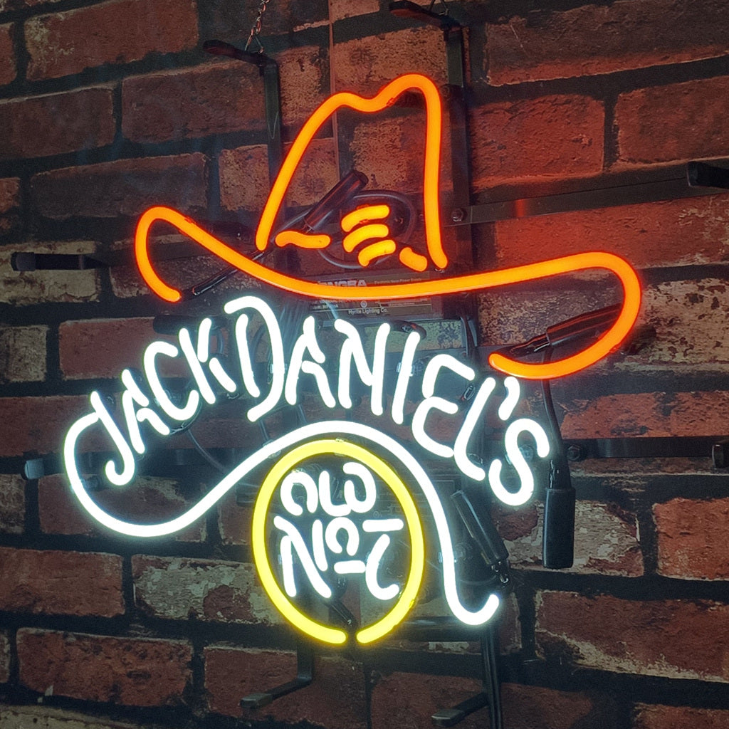 Jack Daniel's Old No.7 Whiskey Logo Neon Light Sign - ME118-  DRIVEN - 4