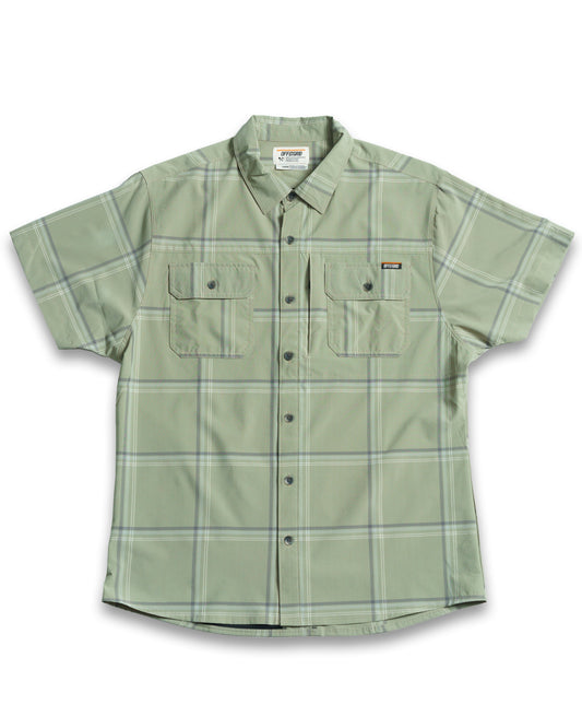 Jack Knife SS Shirt - Sage Green - OMWS125005SA01-OMWS125005SA02-OMWS125005SA03-OMWS125005SA04-OMWS125005SA05-  DRIVEN - 1