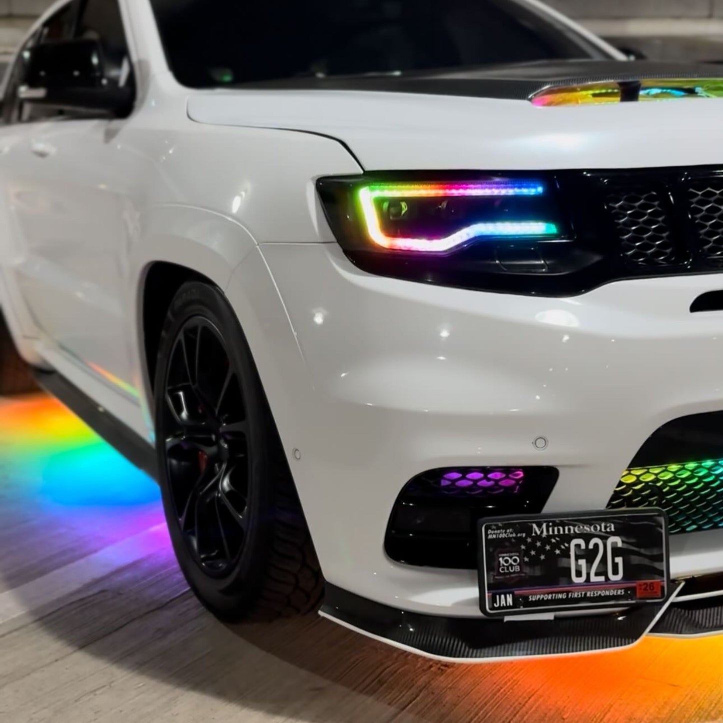 Jeep Grand Cherokee Multicolor DRL Boards (2014-2021) - F23 | A20 | P2   - BX1-F23 | F22 | A20 | P2   - BX4-F23 | E1 | A20 | A11 | P2   - BX4-F20 | E1 | A12 | P2   - BX4-F20 | A12 | P2   - BX1-  DRIVEN - 10