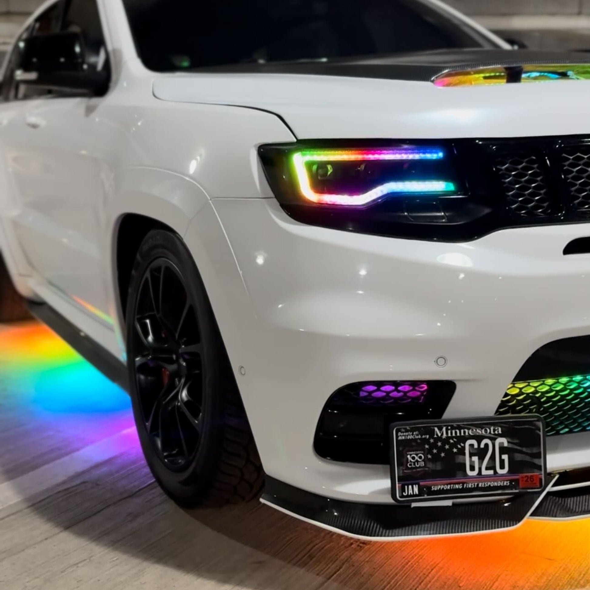 Jeep Grand Cherokee Multicolor DRL Boards (2014-2021) - F23 | A20 | P2   - BX1-F23 | F22 | A20 | P2   - BX4-F23 | E1 | A20 | A11 | P2   - BX4-F20 | E1 | A12 | P2   - BX4-F20 | A12 | P2   - BX1-  DRIVEN - 10