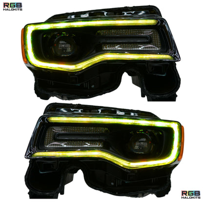 Jeep Grand Cherokee Multicolor DRL Boards (2014-2021) - F23 | A20 | P2   - BX1-F23 | F22 | A20 | P2   - BX4-F23 | E1 | A20 | A11 | P2   - BX4-F20 | E1 | A12 | P2   - BX4-F20 | A12 | P2   - BX1-  DRIVEN - 27