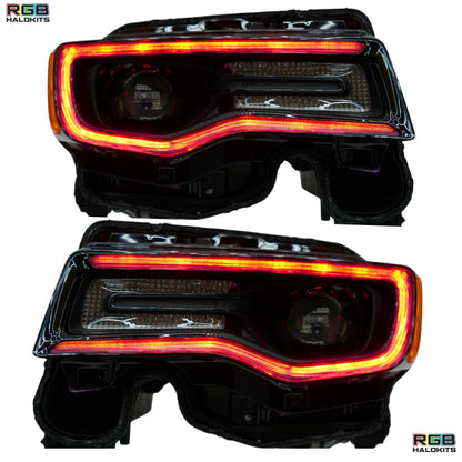 Jeep Grand Cherokee Multicolor DRL Boards (2014-2021) - F23 | A20 | P2   - BX1-F23 | F22 | A20 | P2   - BX4-F23 | E1 | A20 | A11 | P2   - BX4-F20 | E1 | A12 | P2   - BX4-F20 | A12 | P2   - BX1-  DRIVEN - 3