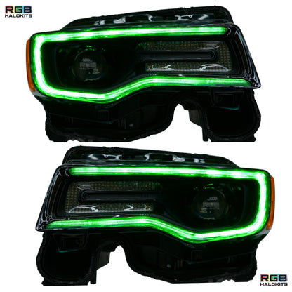 Jeep Grand Cherokee Multicolor DRL Boards (2014-2021) - F23 | A20 | P2   - BX1-F23 | F22 | A20 | P2   - BX4-F23 | E1 | A20 | A11 | P2   - BX4-F20 | E1 | A12 | P2   - BX4-F20 | A12 | P2   - BX1-  DRIVEN - 4