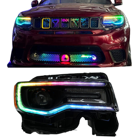 Jeep Grand Cherokee Multicolor DRL Boards (2014-2021) - F23 | A20 | P2   - BX1-F23 | F22 | A20 | P2   - BX4-F23 | E1 | A20 | A11 | P2   - BX4-F20 | E1 | A12 | P2   - BX4-F20 | A12 | P2   - BX1-  DRIVEN - 1