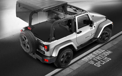 Jeep Wrangler JK 2DR Cargo Cover (2007-2018) - GPCAJK-COVER-2DR-  DRIVEN - 9