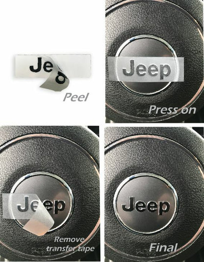 Steering Wheel Emblem Overlay Decal   - 11-21 Grand Cherokee - Jeep-SWO:1117GrandCherokee-01-Jeep-SWO:1117GrandCherokee-02-Jeep-SWO:1117GrandCherokee-03-Jeep-SWO:1117GrandCherokee-04-Jeep-SWO:1117GrandCherokee-05-  DRIVEN - 5