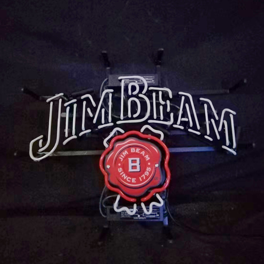 Jim Beam Whiskey Neon Light Sign - ME672-  DRIVEN - 3