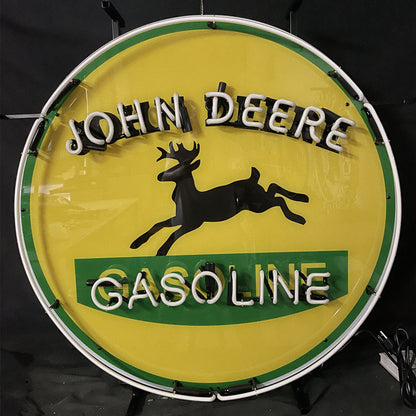 John Deere Gasoline Neon Signs - MA034-  DRIVEN - 4