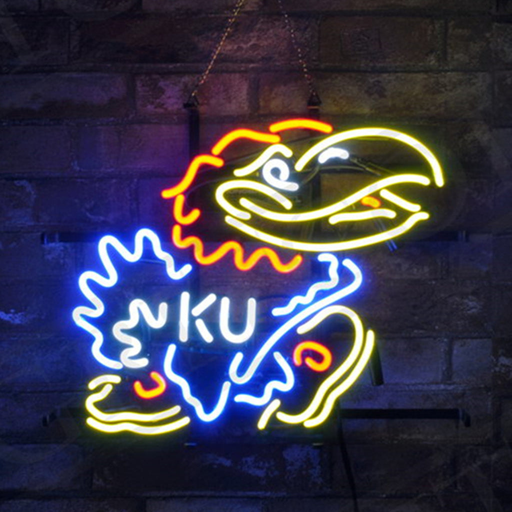 Kansas Jayhawks Neon Sign Light - MEXC007-  DRIVEN - 4