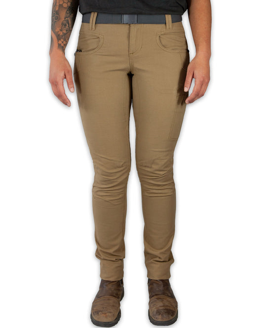 Kestral Women's Pant - Coyote - OWWP323003CO01-OWWP323003CO02-OWWP323003CO03-OWWP323003CO04-OWWP323003CO05-  DRIVEN - 1