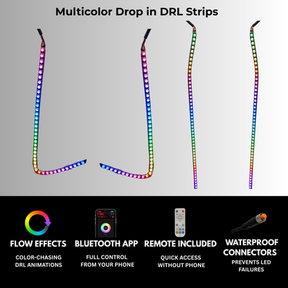 Kia K5 Multicolor Flow DRL Boards (2021-2024) - E16 | A21 | P2   - BX12-  DRIVEN - 2