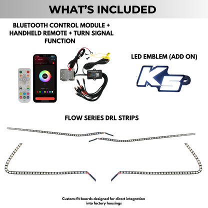 Kia K5 Multicolor Flow DRL Boards (2021-2024) - E16 | A21 | P2   - BX12-  DRIVEN - 5