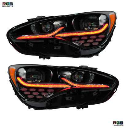 Kia Stinger Multicolor Flow Series DRL Boards (2017-2024) - S2 | A20 | P2   - BX3-  DRIVEN - 4