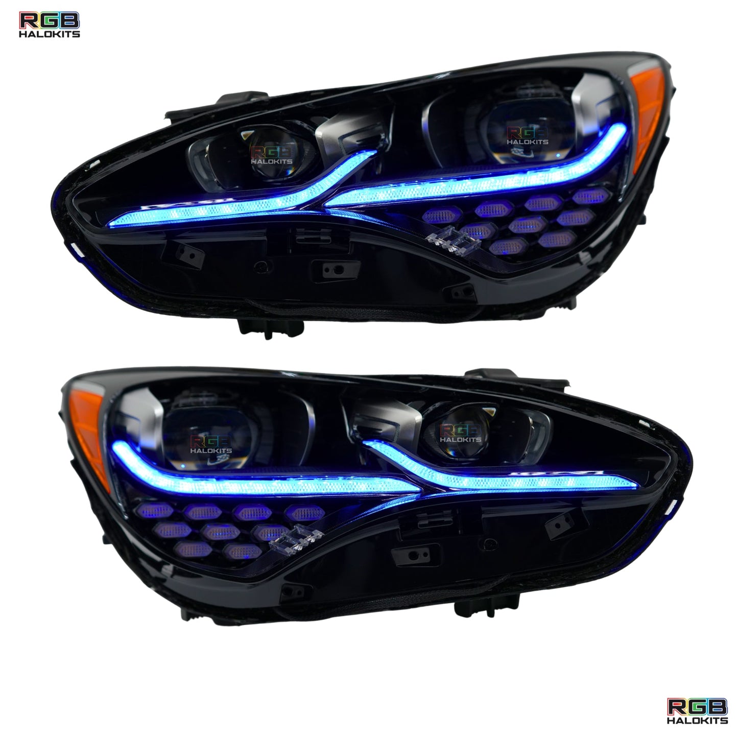 Kia Stinger Multicolor Flow Series DRL Boards (2017-2024) - S2 | A20 | P2   - BX3-  DRIVEN - 6