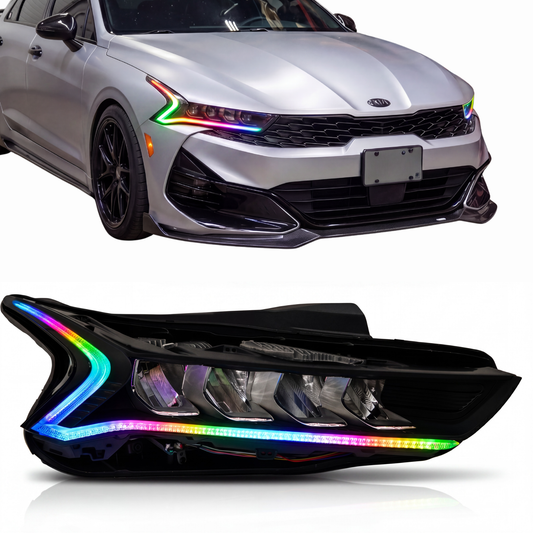 Kia K5 Multicolor Flow DRL Boards (2021-2024) - E16 | A21 | P2   - BX12-  DRIVEN - 1