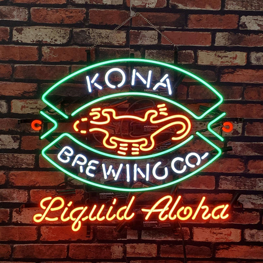 Kona Brewing Co. Liquid Aloha Neon Light Sign - MEXC011-  DRIVEN - 1