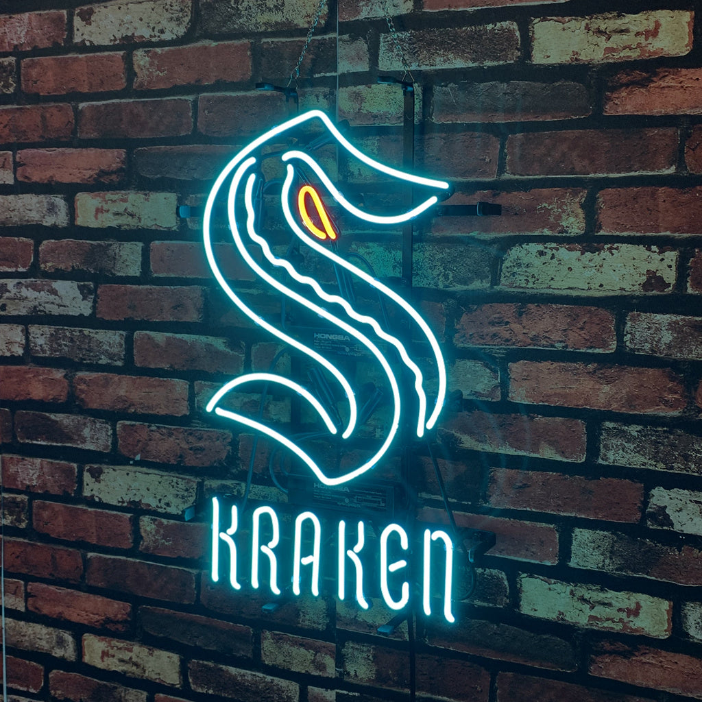 Seattle Kraken Neon Light Sign - CN038-  DRIVEN - 3