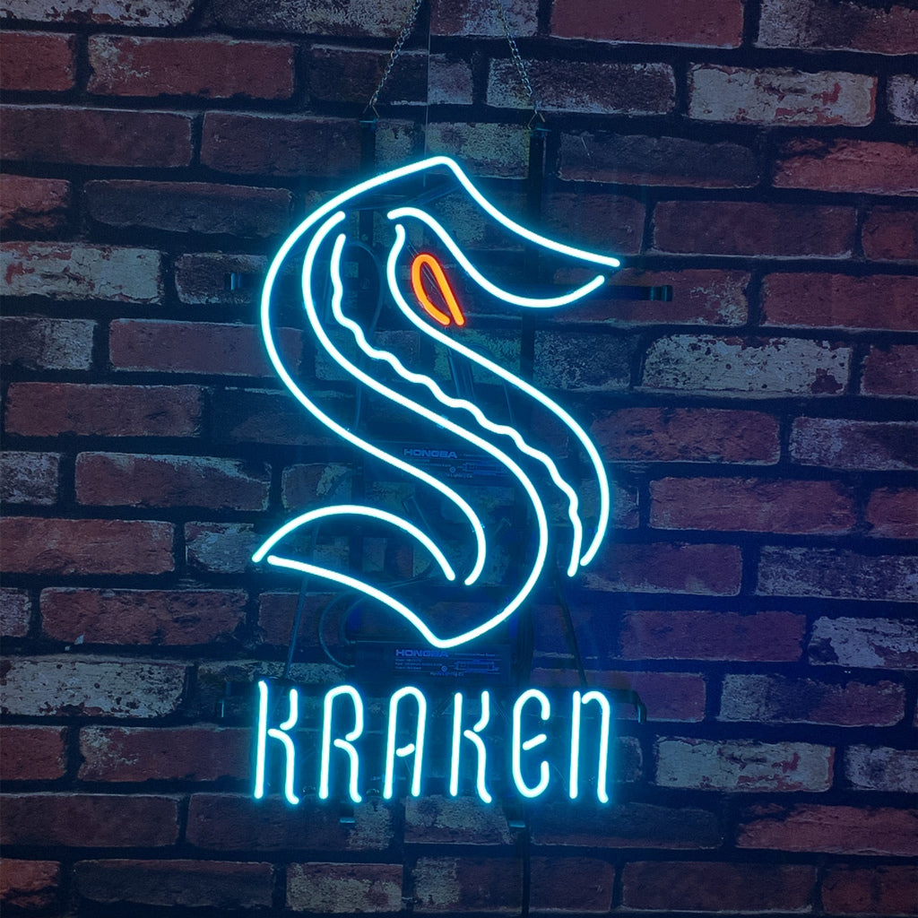 Seattle Kraken Neon Light Sign - CN038-  DRIVEN - 1