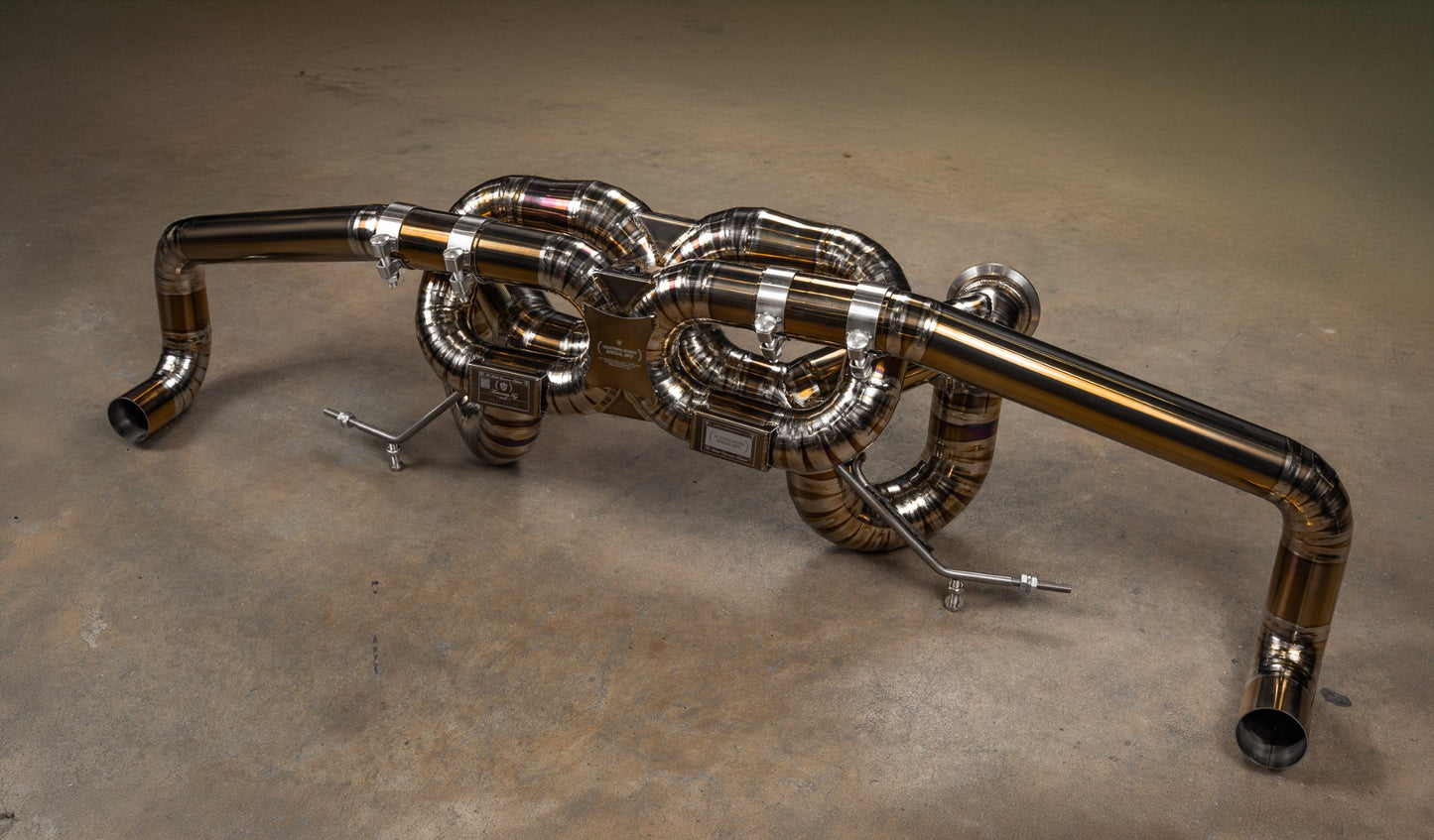 Lamborghini Huracan True F1 / Valved Exhaust System (LP580/610) - LAM.HUR.F1.BR-LAM.HUR.F1.FFH.1.BR-LAM.HUR.F1.TI-LAM.HUR.F1.FFH.1.TI-LAM.HUR.VSES.TI-  DRIVEN - 25