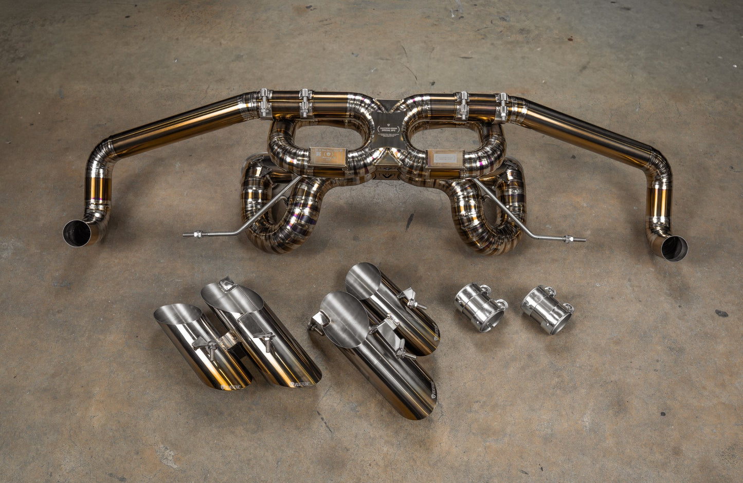Lamborghini Huracan True F1 / Valved Exhaust System (LP580/610) - LAM.HUR.F1.BR-LAM.HUR.F1.FFH.1.BR-LAM.HUR.F1.TI-LAM.HUR.F1.FFH.1.TI-LAM.HUR.VSES.TI-  DRIVEN - 30