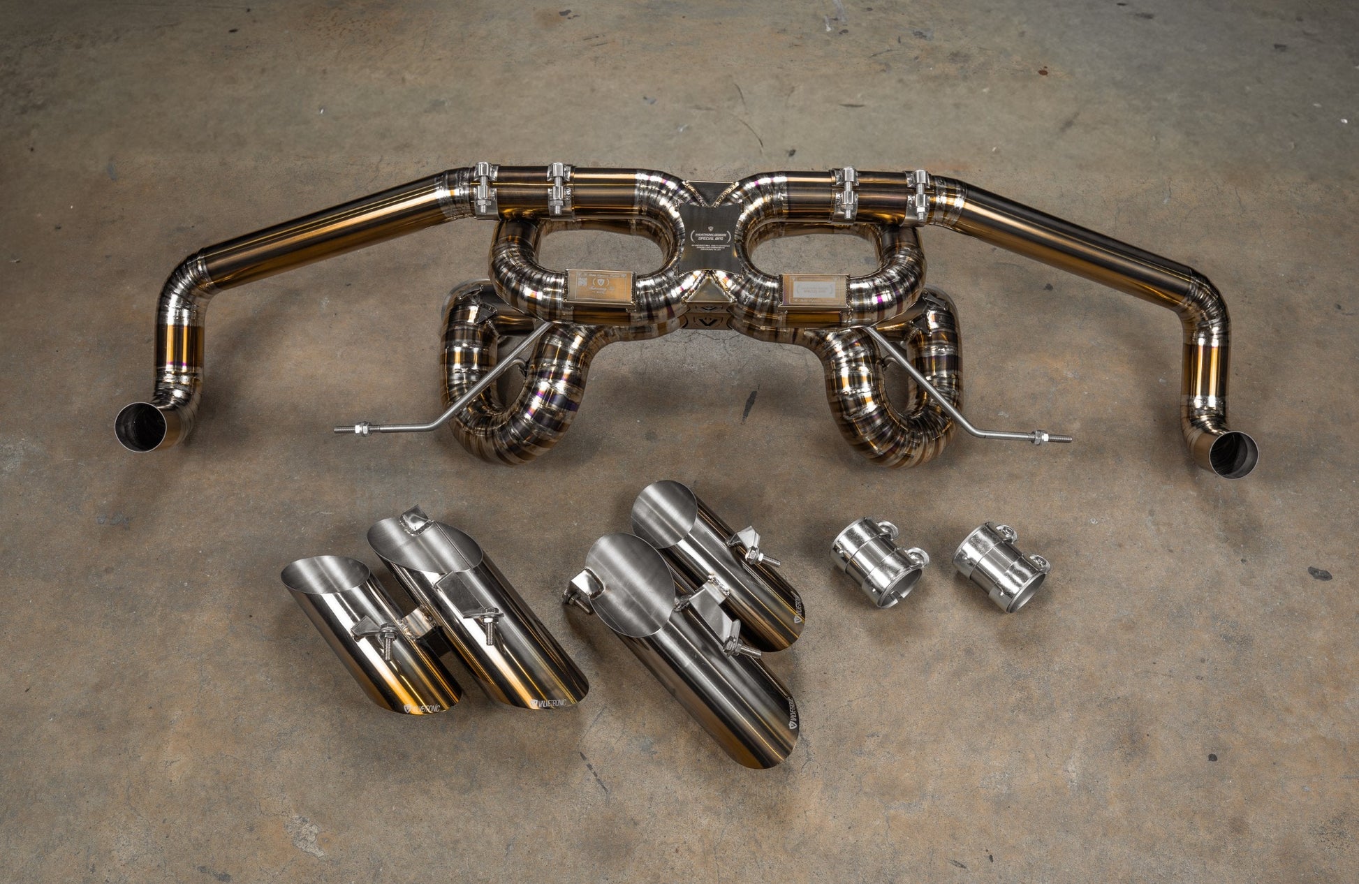 Lamborghini Huracan True F1 / Valved Exhaust System (LP580/610) - LAM.HUR.F1.BR-LAM.HUR.F1.FFH.1.BR-LAM.HUR.F1.TI-LAM.HUR.F1.FFH.1.TI-LAM.HUR.VSES.TI-  DRIVEN - 30