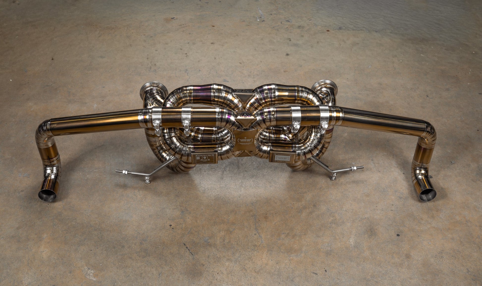 Lamborghini Huracan True F1 / Valved Exhaust System (LP580/610) - LAM.HUR.F1.BR-LAM.HUR.F1.FFH.1.BR-LAM.HUR.F1.TI-LAM.HUR.F1.FFH.1.TI-LAM.HUR.VSES.TI-  DRIVEN - 20