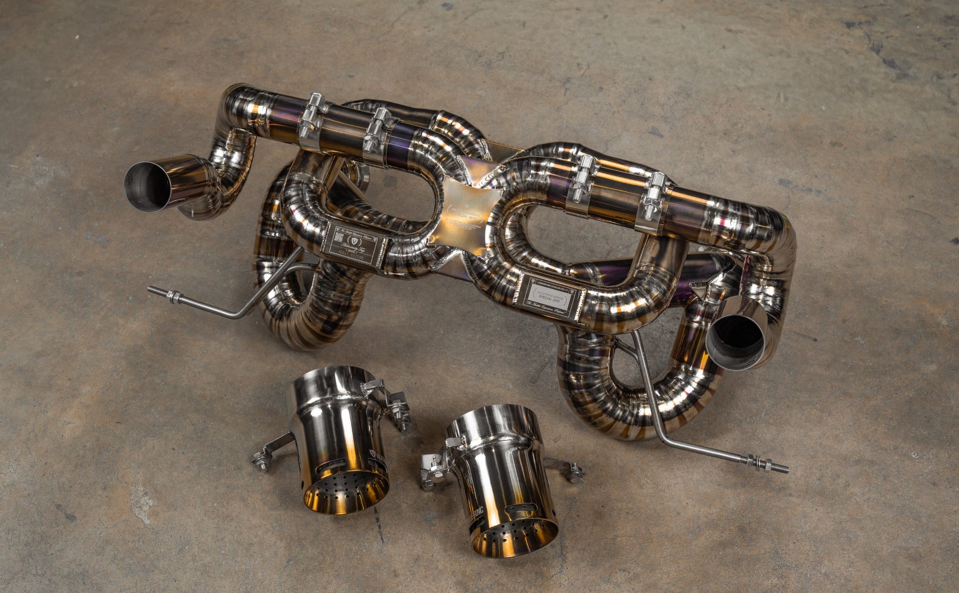 Lamborghini Huracan Performante /  EVO / STO / Tecnica True F1 / Valved Exhaust system - LAM.STO.F1.BR-LAM.STO.F1.FFH.2.BR-LAM.STO.F1.TI-LAM.STO.F1.FFH.2.TI-LAM.STO.VSES.TI-  DRIVEN - 28