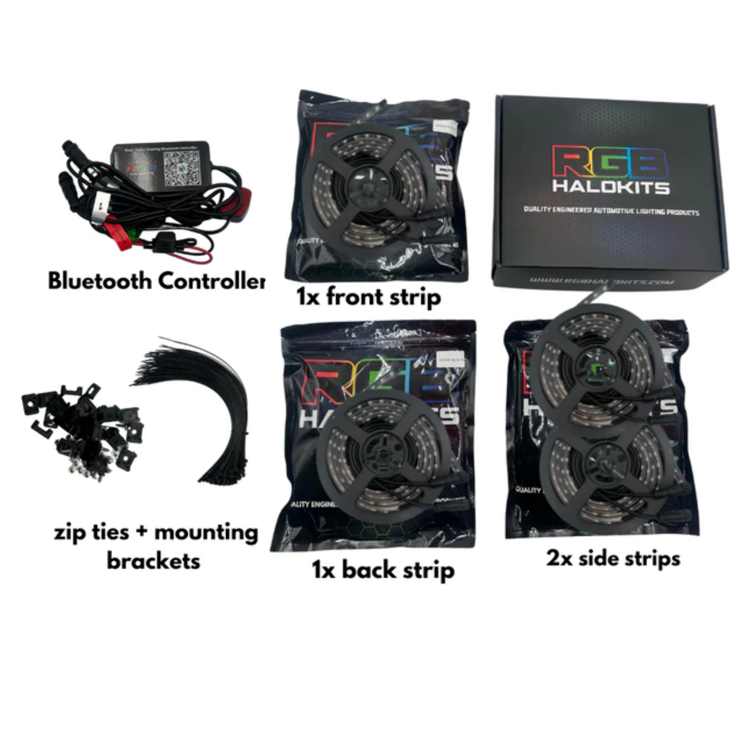 LED Underglow Lighting Kit 3.0 | 4pc Flexible - N1 | P2   - BX1-M11 | P2   - BX1-  DRIVEN - 2