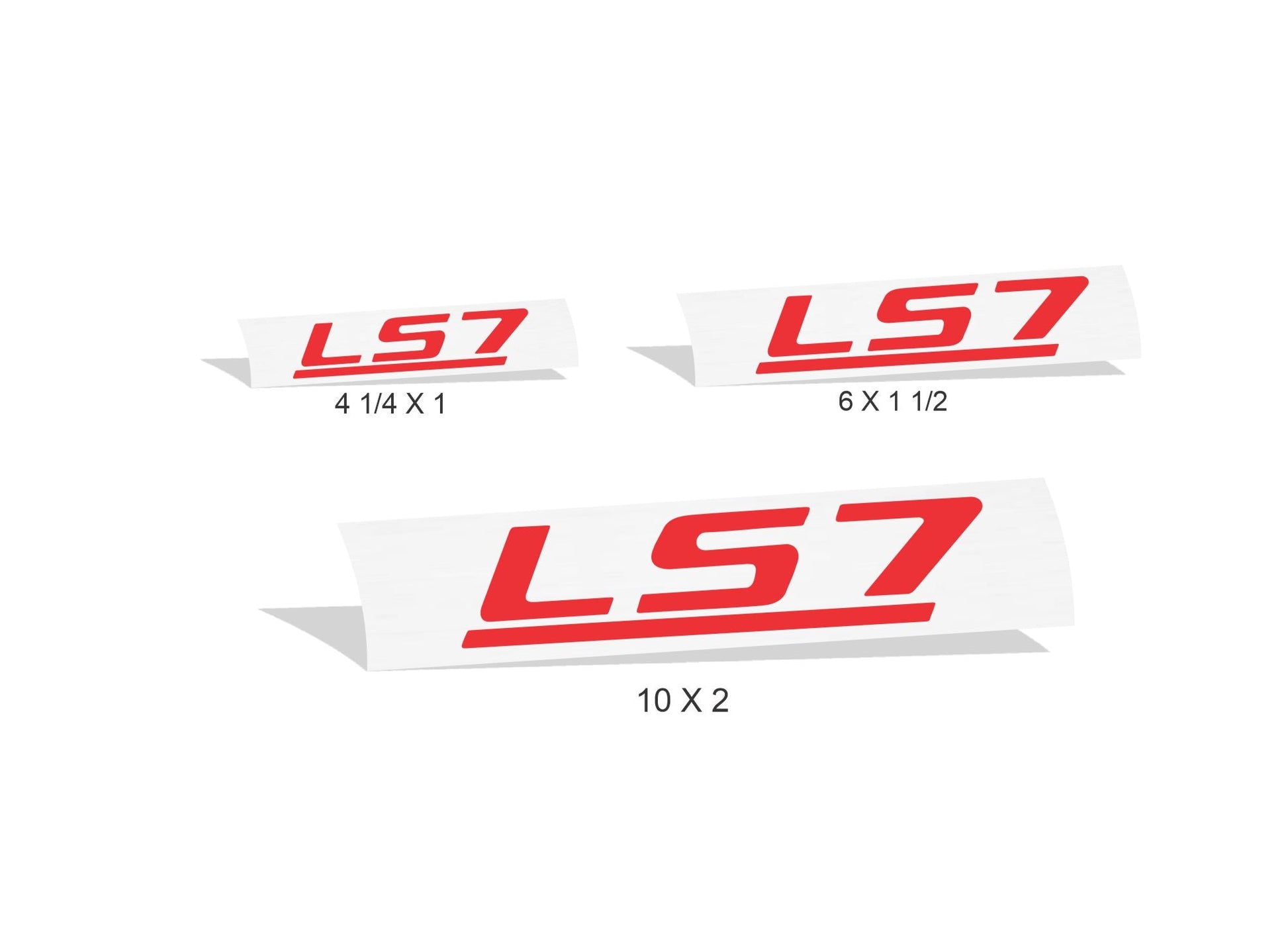 LS7 Decals (pair) C6 Corvette - C6:LS7-D-01-C6:LS7-D-02-C6:LS7-D-03-C6:LS7-D-04-C6:LS7-D-05-  DRIVEN - 2
