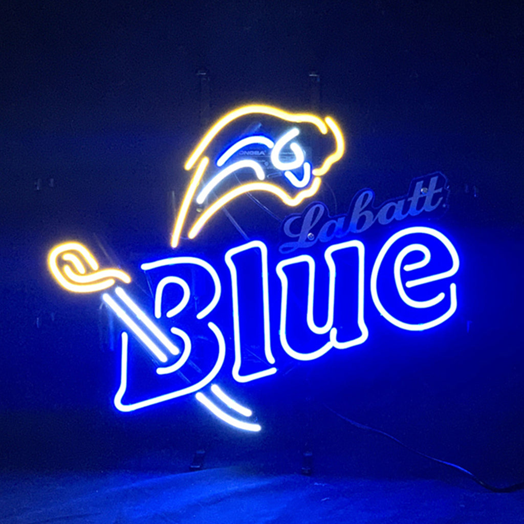 Labatt Blue Beer Rams Neon Signs - MEX077-  DRIVEN - 1