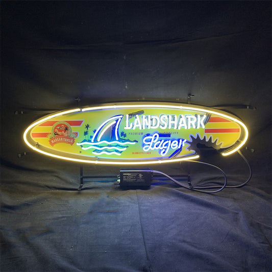 Land Shark Lager Beer Neon Signs - MEX246-  DRIVEN - 1