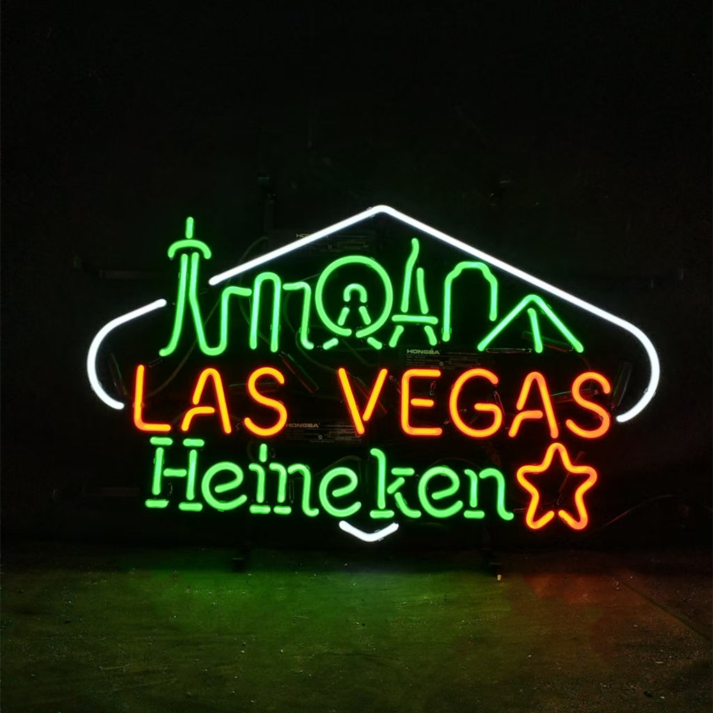 Las Vegas Heineken Beer Neon Signs Light - MA068-  DRIVEN - 2