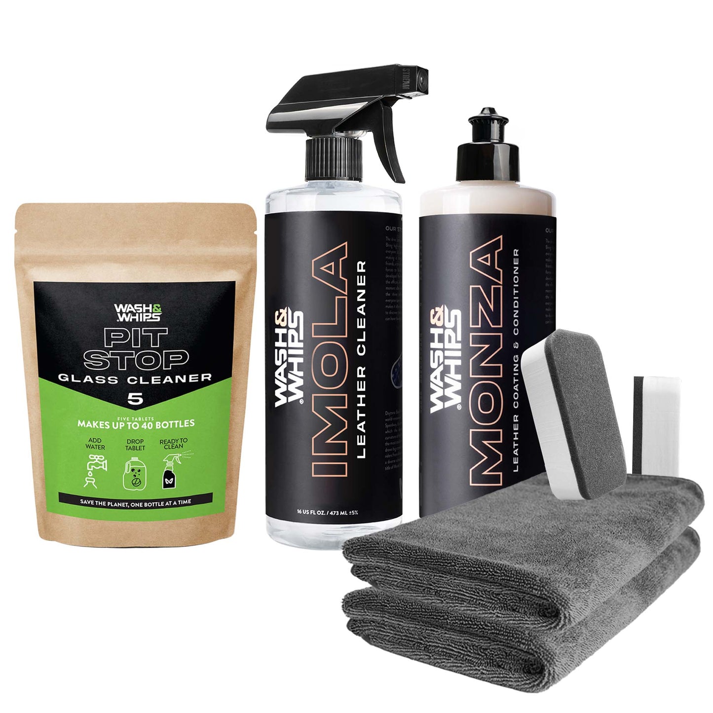 WASH&WHIPS |  Leather Care Kit - MFH086-F-  DRIVEN - 1