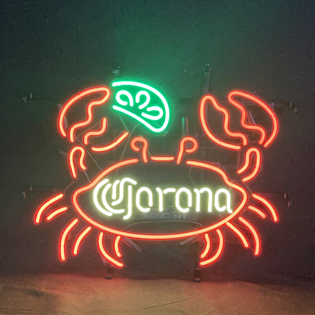 Lime Lemon Crab Corona Extra Neon Light Sign - ME567-  DRIVEN - 1