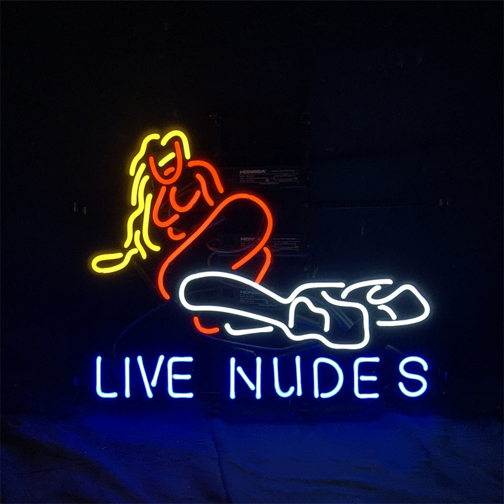 Live Nudes Girl Neon Signs Light - ME923-  DRIVEN - 2