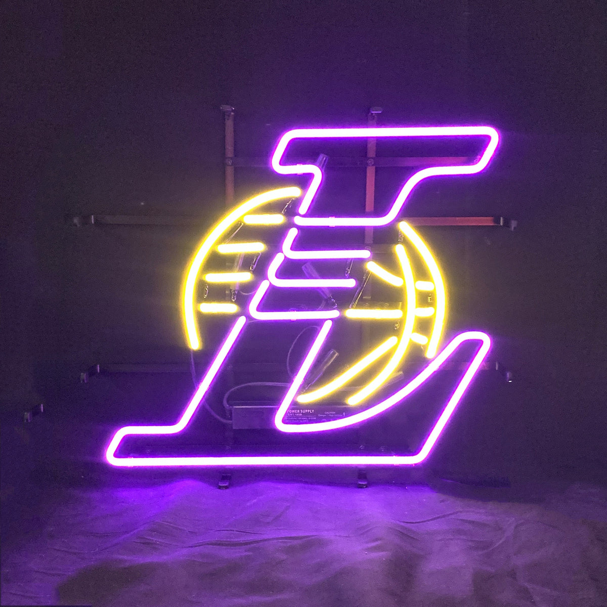 Los Angeles Lakers Basketball Logo Neon Signs Light - ME537-  DRIVEN - 1