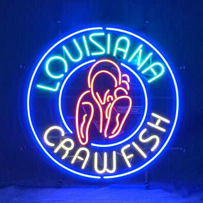Louisiana Crawfish Neon Signs Light - ME243-  DRIVEN - 3