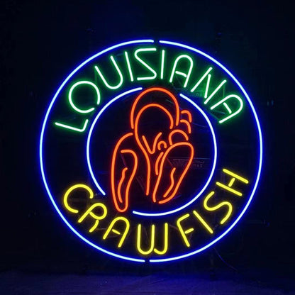 Louisiana Crawfish Neon Signs Light - ME243-  DRIVEN - 2