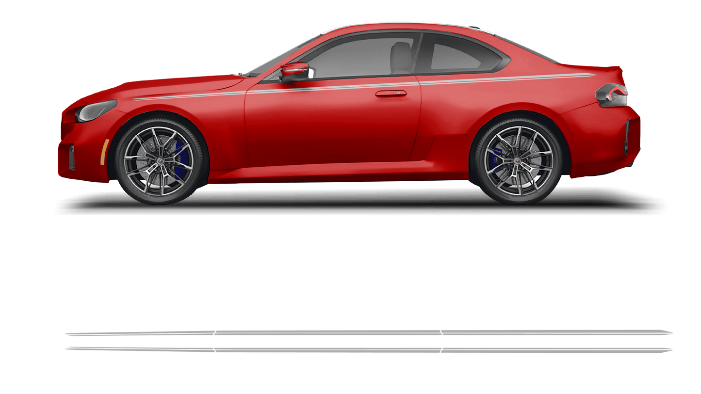 BMW M Performance Side Accent - sku-50951448166532-sku-50951448199300-sku-50951448232068-sku-50951448264836-sku-50951448297604-  DRIVEN - 2