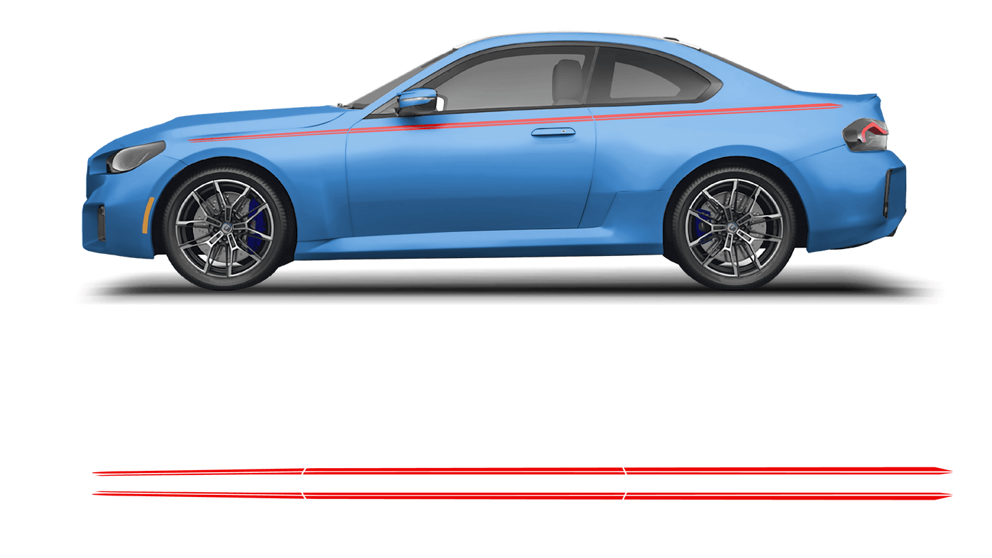 BMW M Performance Side Accent - sku-50951448166532-sku-50951448199300-sku-50951448232068-sku-50951448264836-sku-50951448297604-  DRIVEN - 4