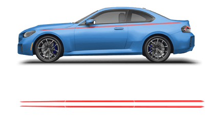 BMW M Performance Side Accent - sku-50951448166532-sku-50951448199300-sku-50951448232068-sku-50951448264836-sku-50951448297604-  DRIVEN - 4