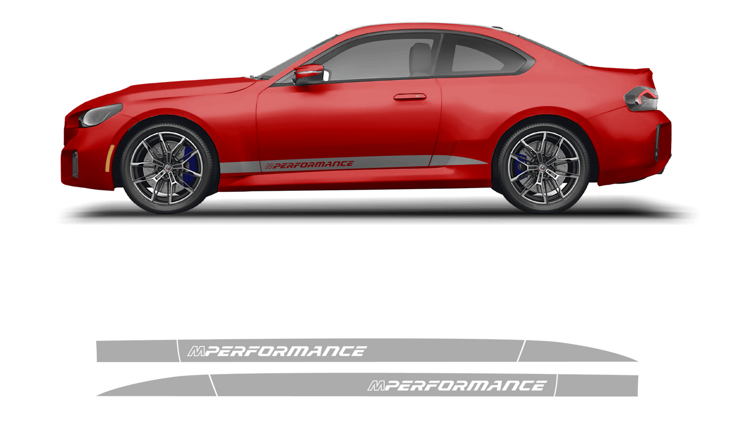 BMW M Performance Side Accent - sku-50951445184644-sku-50951445217412-sku-50951445250180-sku-50951445282948-sku-50951445315716-  DRIVEN - 1