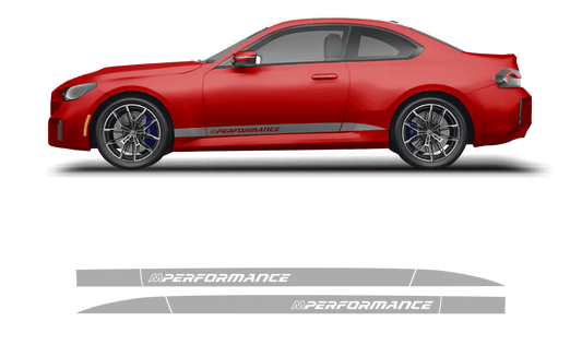 BMW M Performance Side Accent - sku-50951445184644-sku-50951445217412-sku-50951445250180-sku-50951445282948-sku-50951445315716-  DRIVEN - 1
