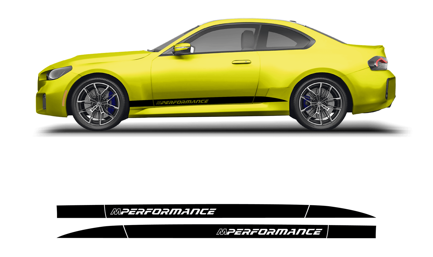 BMW M Performance Side Accent - sku-50951445184644-sku-50951445217412-sku-50951445250180-sku-50951445282948-sku-50951445315716-  DRIVEN - 2